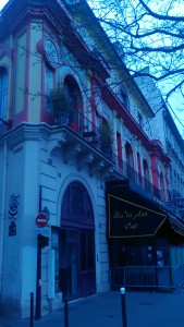 The Bataclan, undergoing reconstruction.